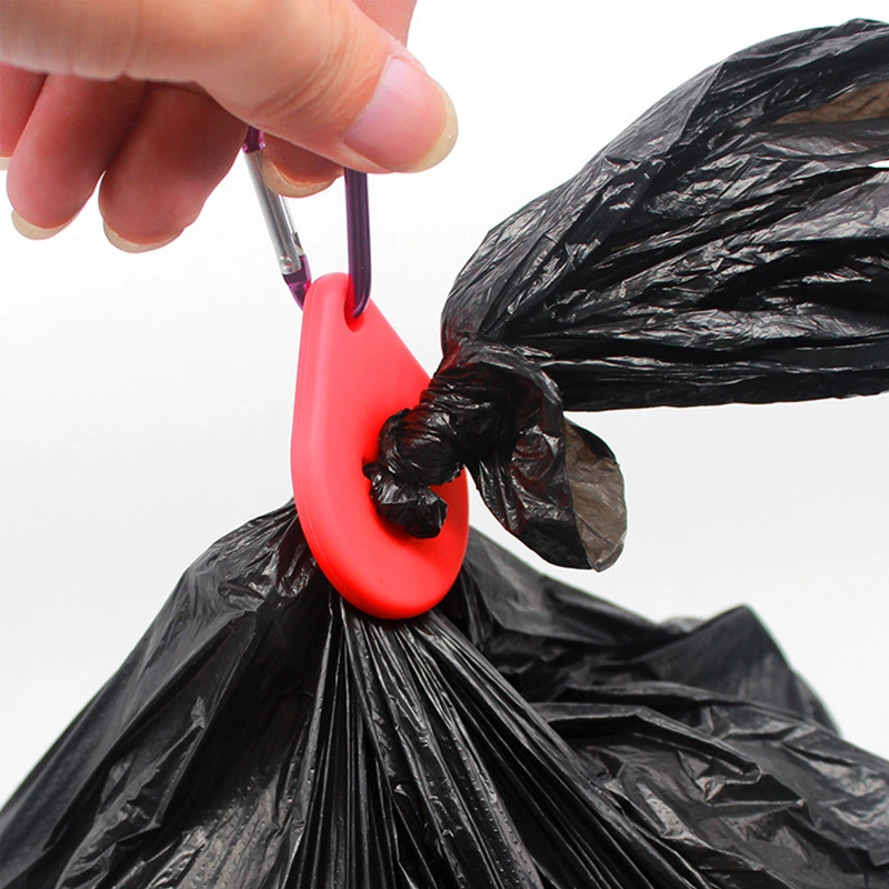 Silicone Clip Handle Dog Shit Bag