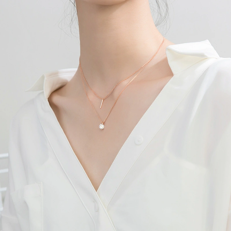 Sweet And Simple Girl's Clavicle Chain