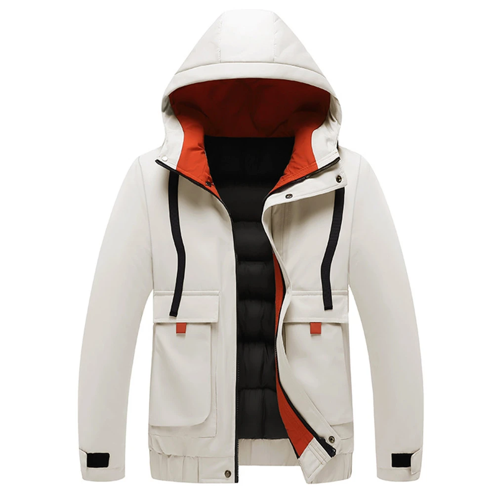 Cotton Clothing Men's Warm Padded Jacket Teenagers