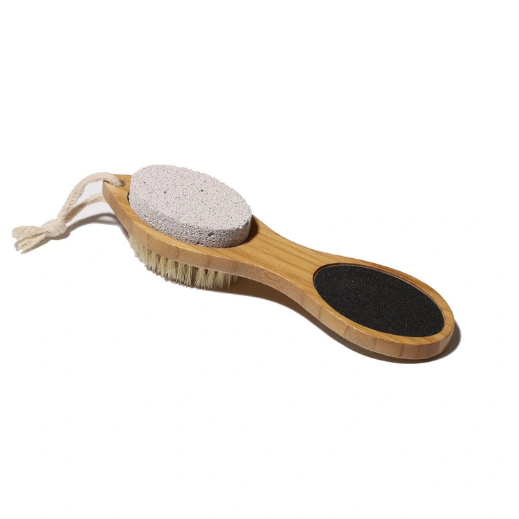 Bamboo multifunctional foot rubbing board