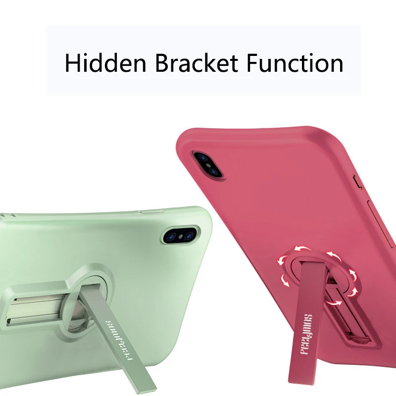 New hot sale anti-drop liquid stand mobile phone case