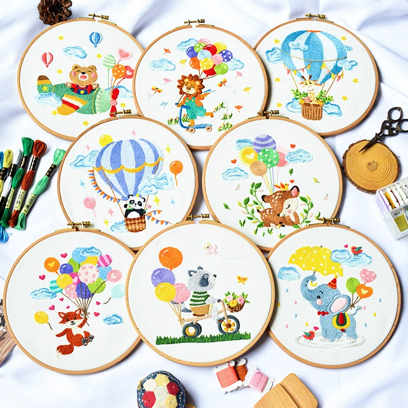 Children's Embroidery Diy Material Package