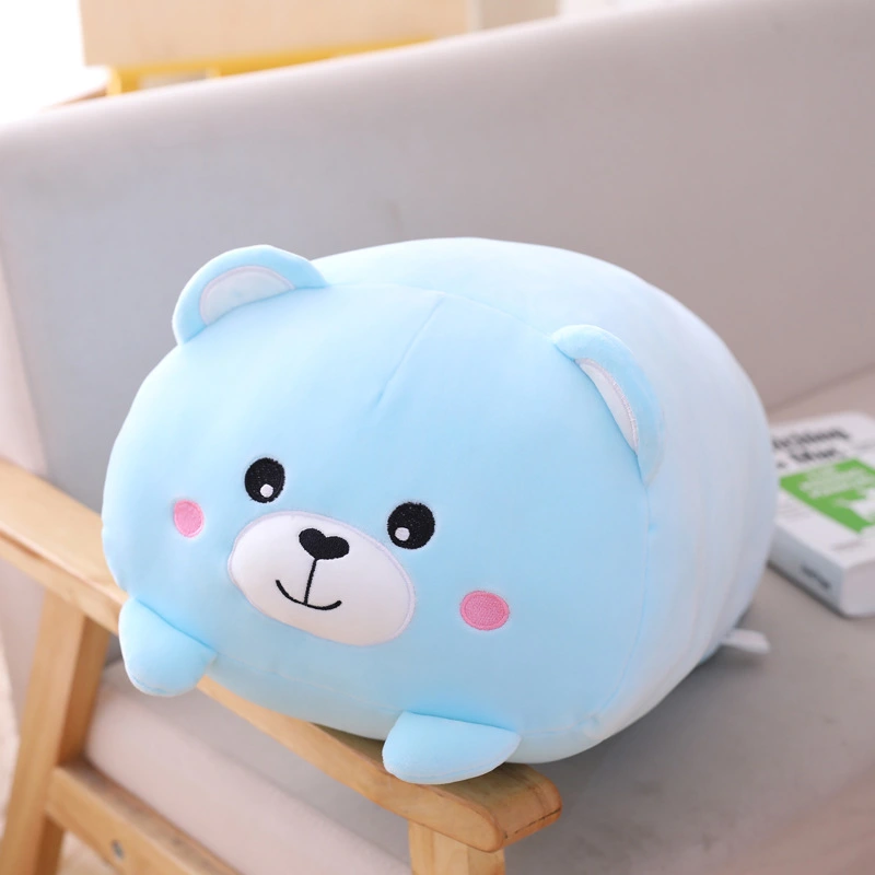 Cartoon animal bed plush pillow