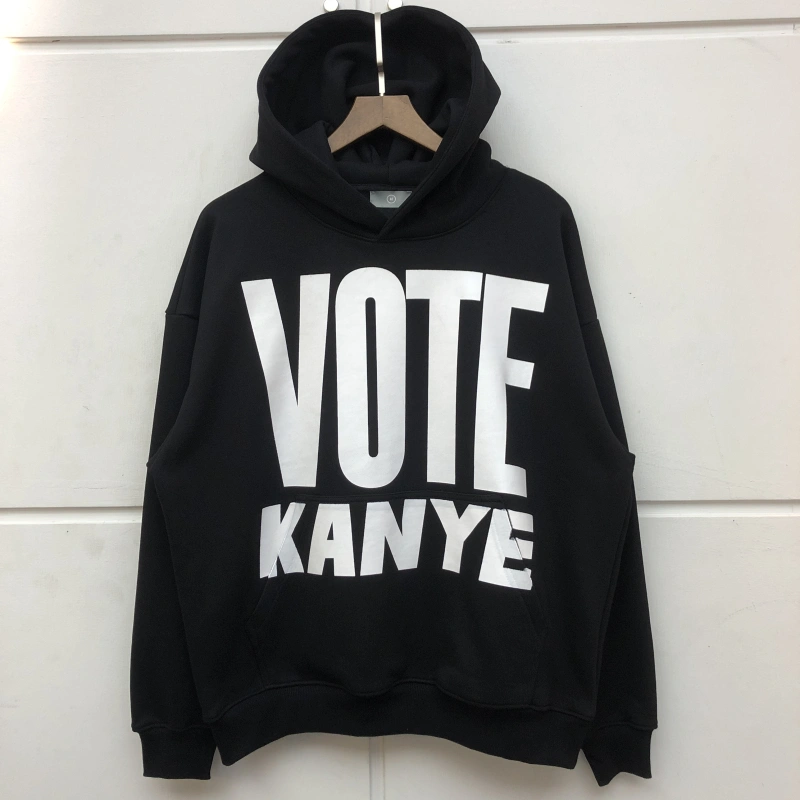 Kanye West Campaigned In Letters And A Fleece Hoodie