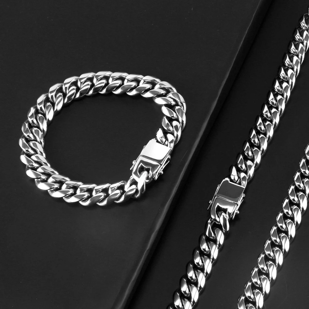 Men's Stainless Steel Cuban Necklace