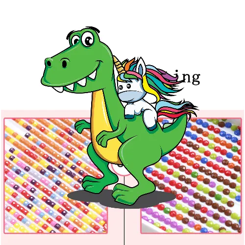 T-Rex and Unicorn