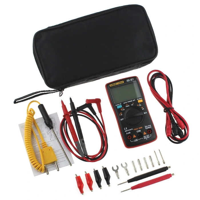 Counting Backlight Ac / Dc Ammeter Portable Instrument