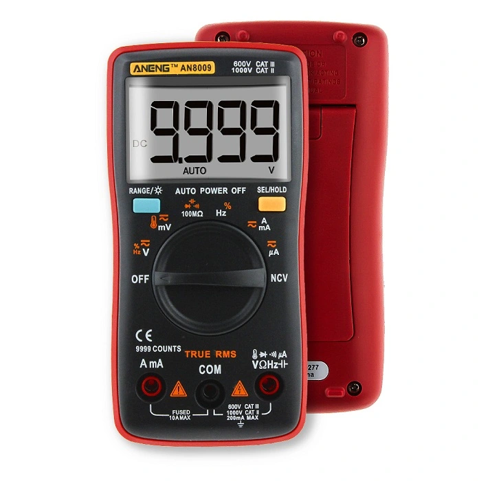 Counting Backlight Ac / Dc Ammeter Portable Instrument