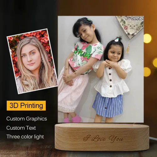 Custom Photo 3D lamp