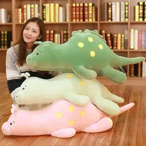 Cartoon soft down cotton dinosaur doll