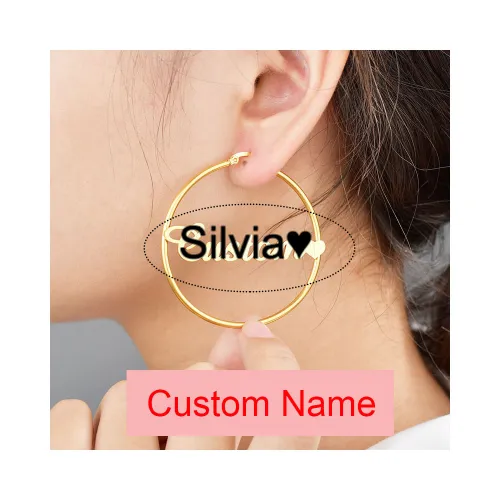 Please write "Silvia♥️" as the custom name with the same font as the display photo.