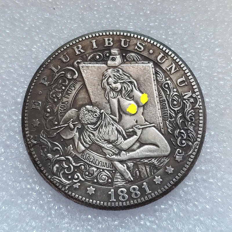 Antique Handicraft American Vagrant Coin