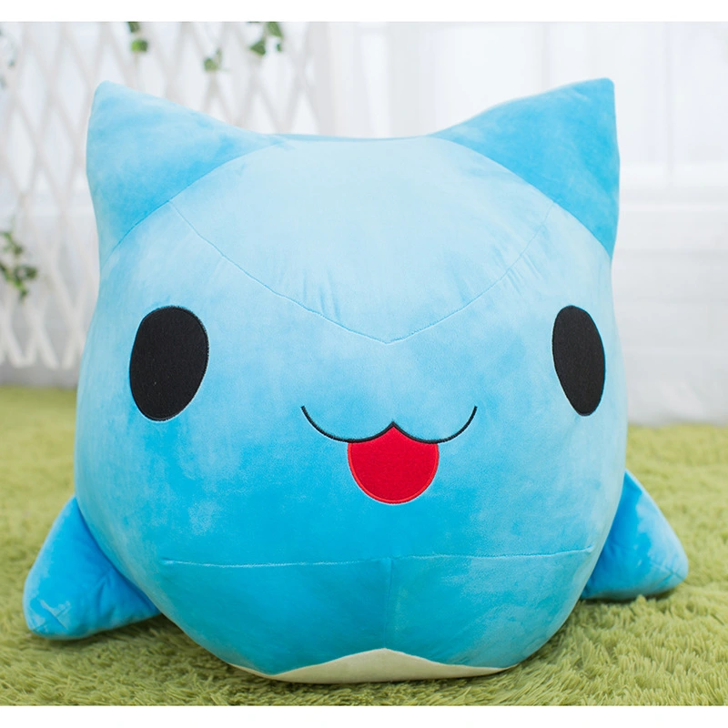 Cartoon Bugcat Capoo Blue Cat Cosplay Doll Stuffed Plush Pillow Cushion Toy Gift