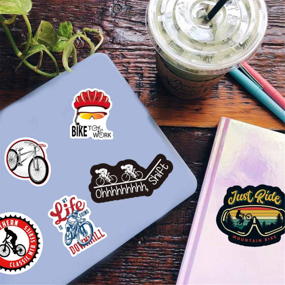 Outdoor Graffiti Waterproof Sticker For Mountain Bikes