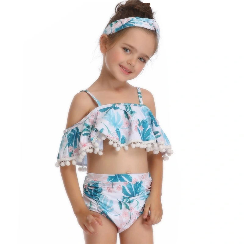 New Zinc Children'S Swimwear European And American Girls' Swimwear Manufacturers Spot Wholesale