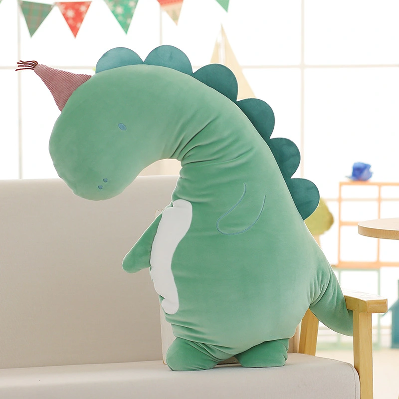 Cartoon Cute Dinosaur Pillow Long Pillow Bed Cushion