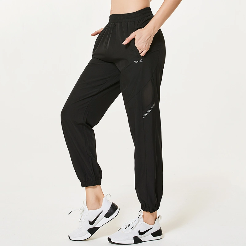 Quick-Drying Sports Pants Women Loose-Fitting Large Size Casual Pants Fitness Yoga Pants Thin Ins Trousers Running Pants