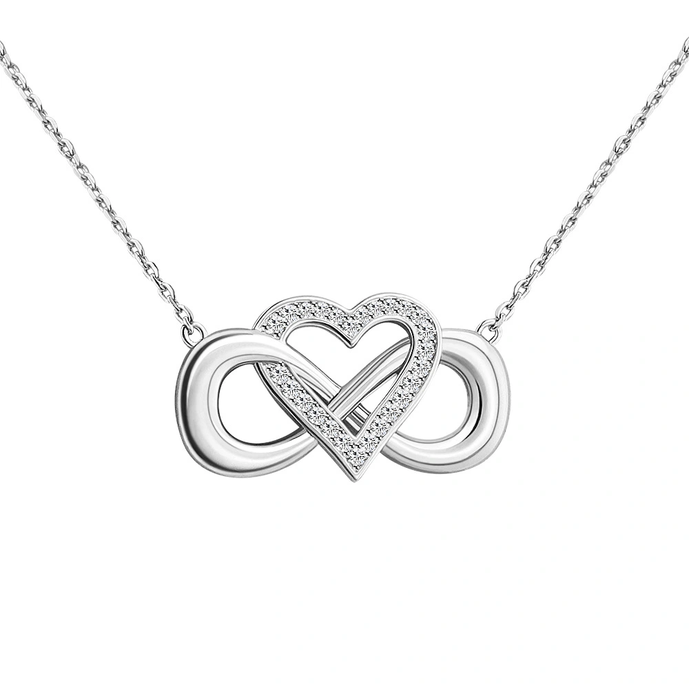 Heart-shaped Cross Clavicle Chain Ins Style Jewelry