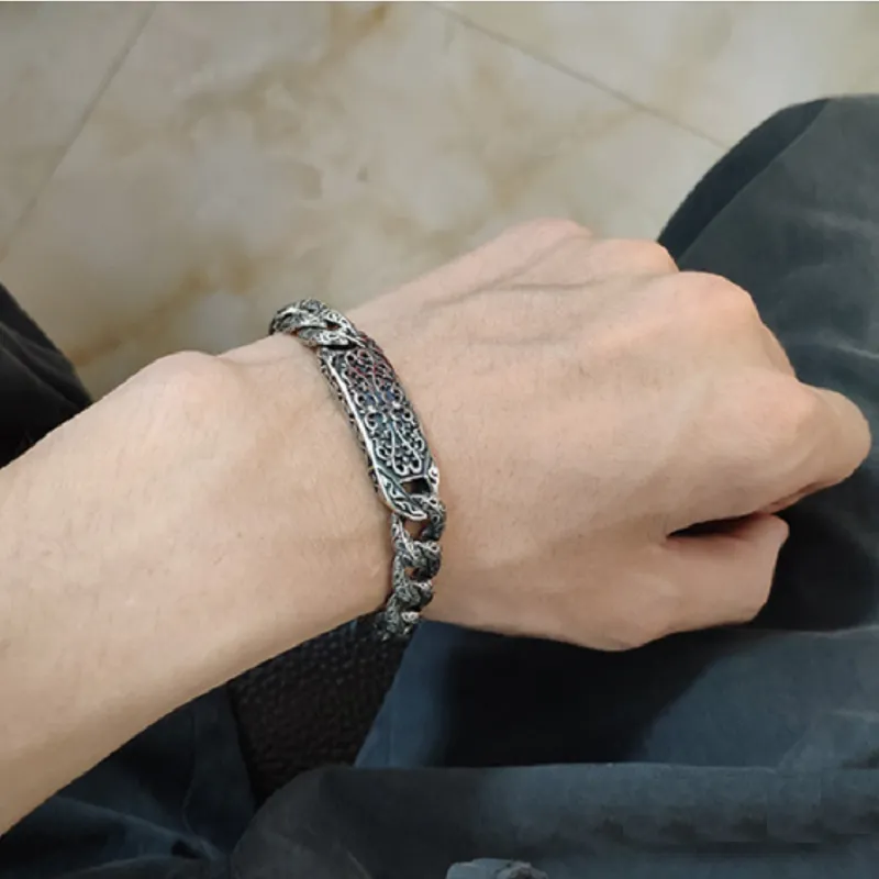 New Fashion Men's Bracelet Auspicious Pattern