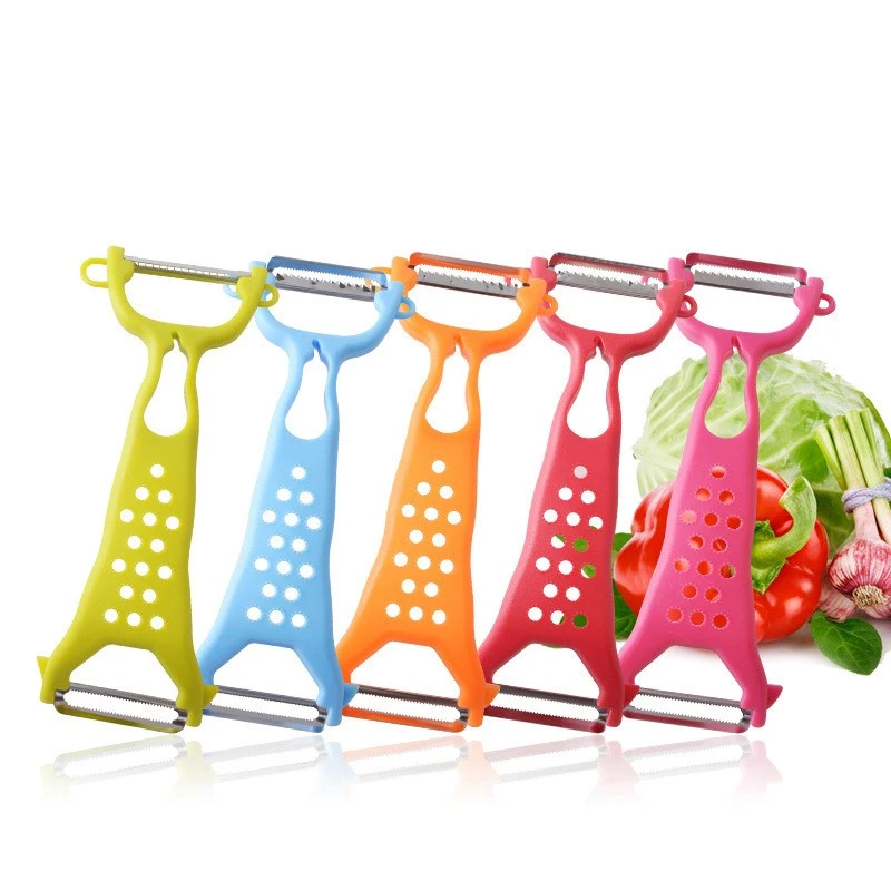 Multifunctional double-head peeler