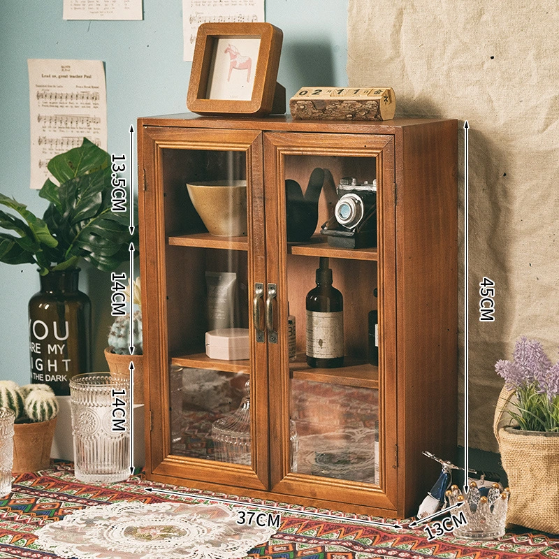 Vintage Style Handmade Goods Storage Fashion Cabinet