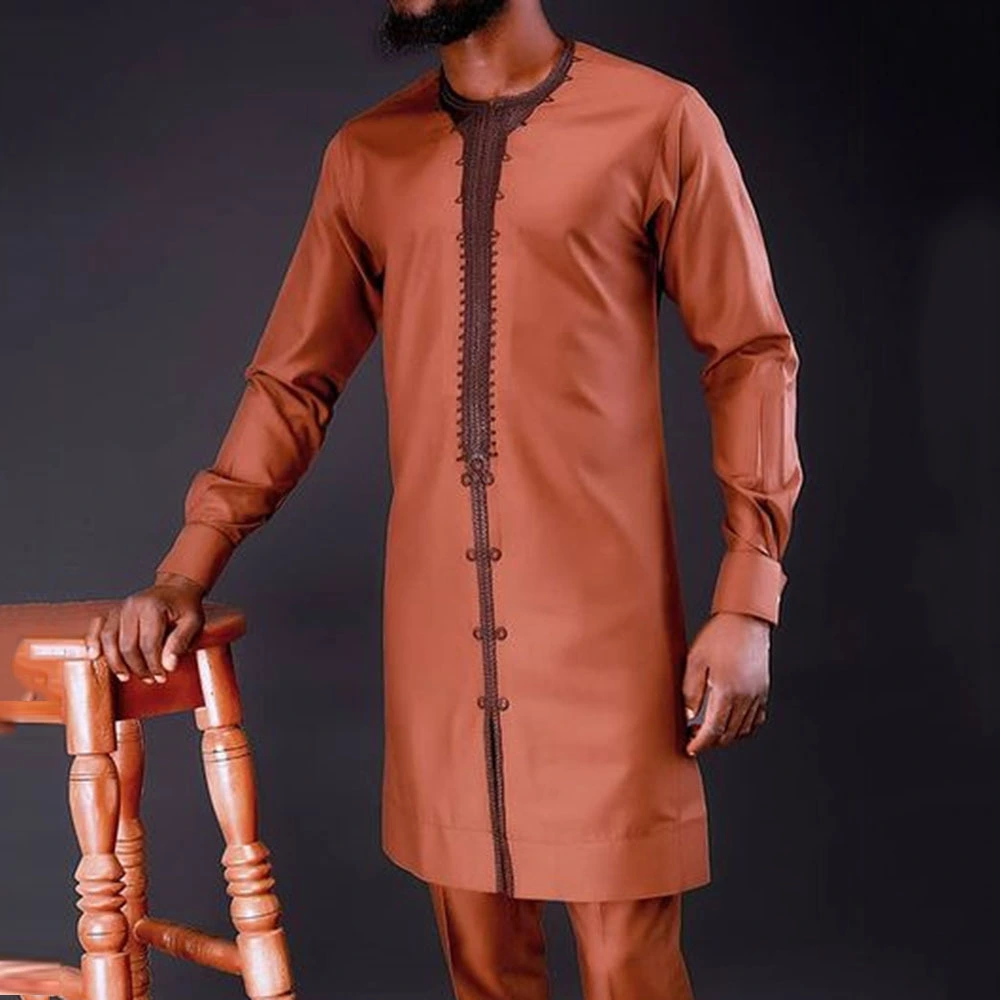 Men's Ethnic Style Long Sleeve Shirt