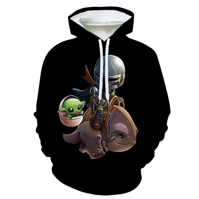 Men's And Women's Fashion Loose 3D Digital Printed Hoodie