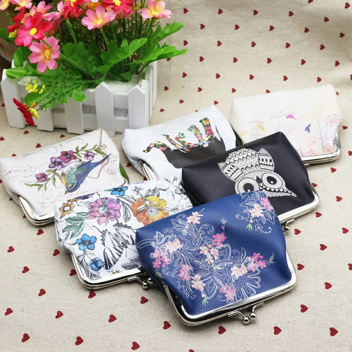 Digital Printing New PU Leather Coin Purse