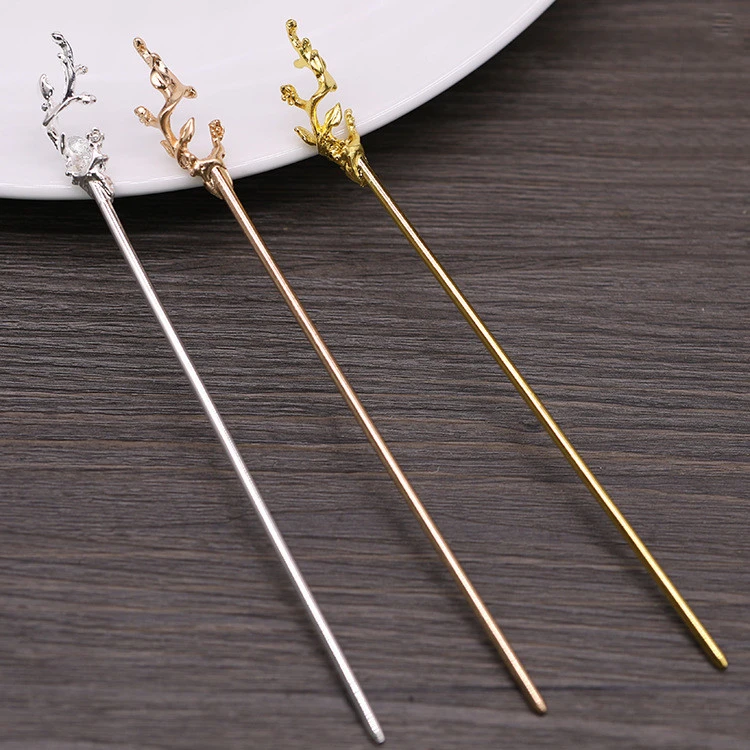 Alloy Stick Divine Staff Hairpin