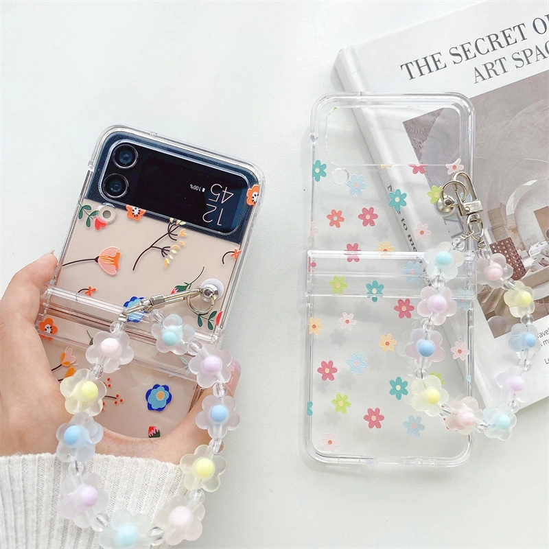 Transparent And Creative Folding Screen Phone Case