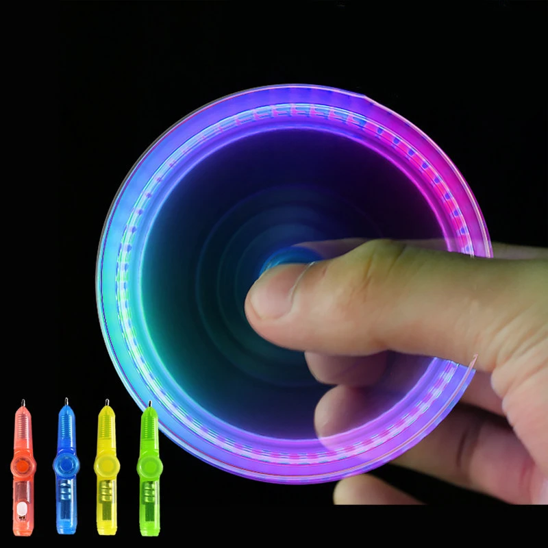 Children's Fashion Simple Led Gyro Pen