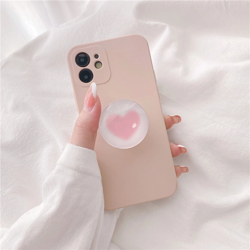 Fashionable Simple  Love Silicone Phone Case