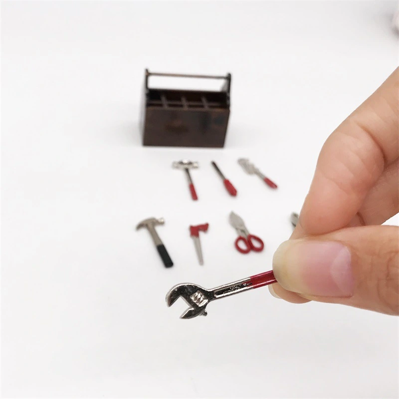 Photographic Props Miniature Toolbox Accessory Box