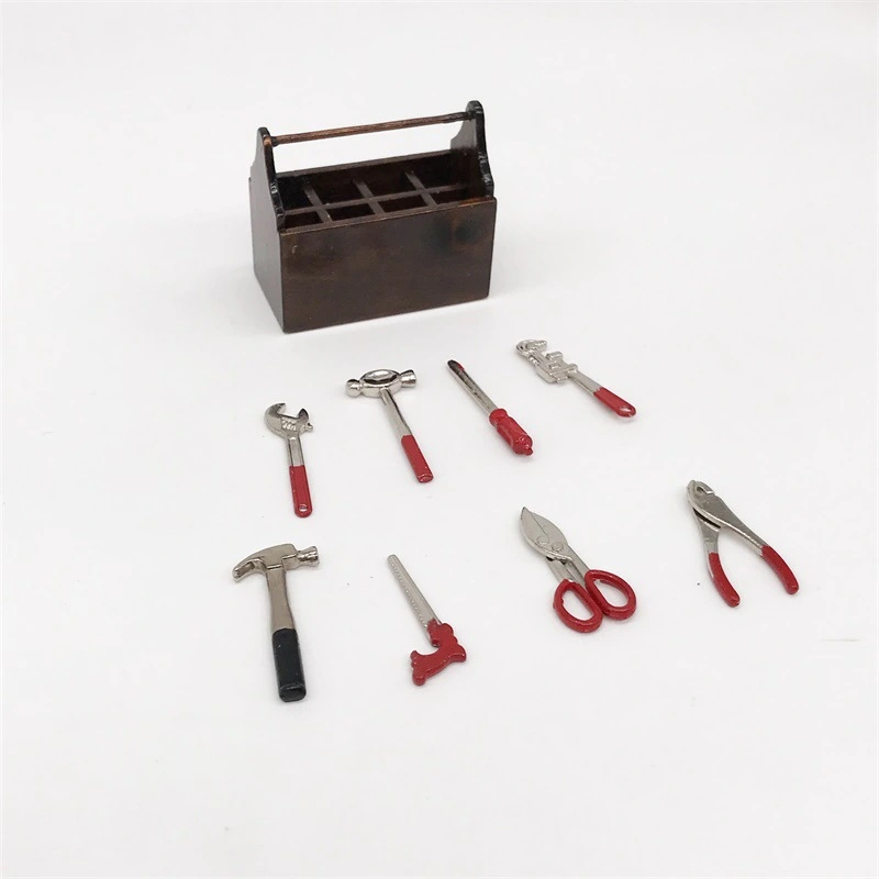 Photographic Props Miniature Toolbox Accessory Box