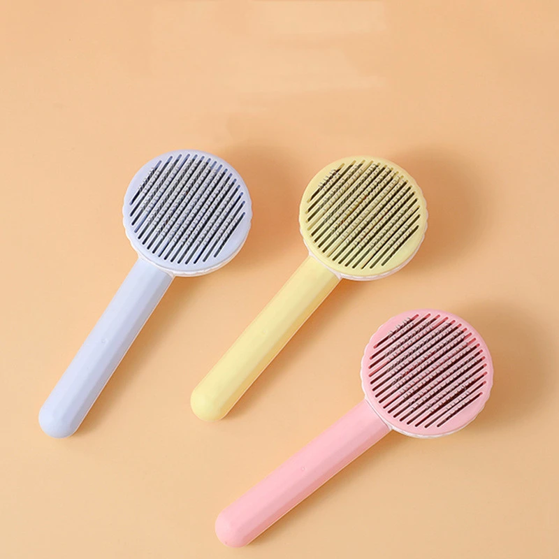 Floating Hair Cat Self-cleaning Needle Comb Pet Comb