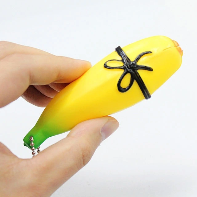 Funny Squeeze Vent Decompression Banana Toy