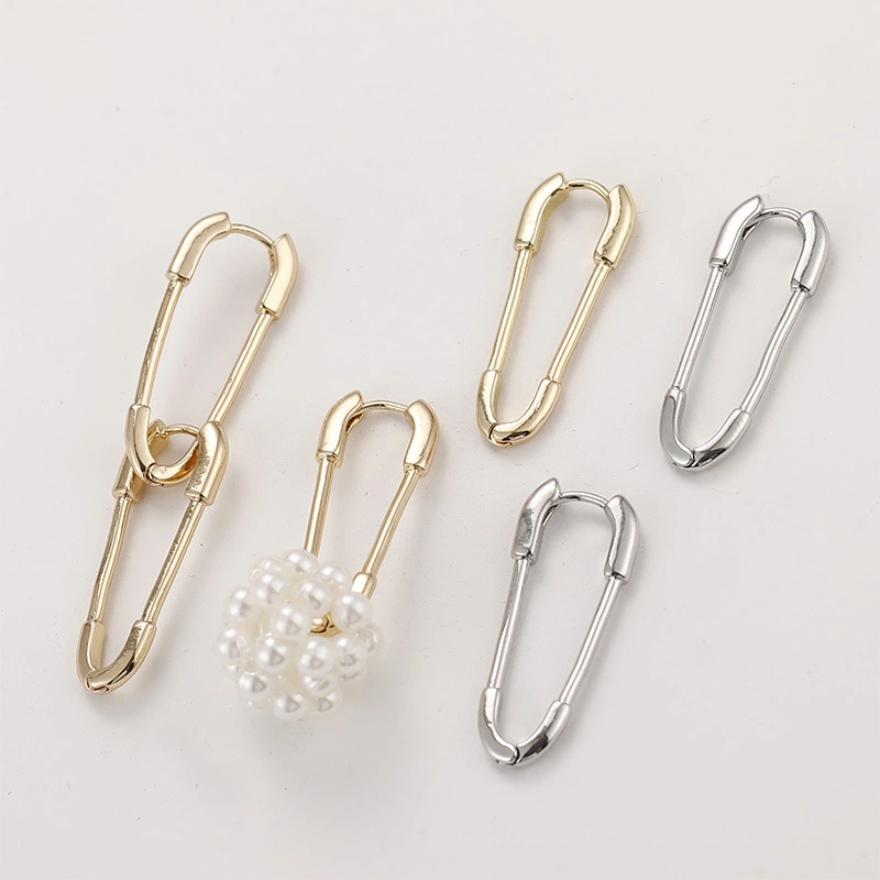 High-quality Silver Needle Bow Earrings