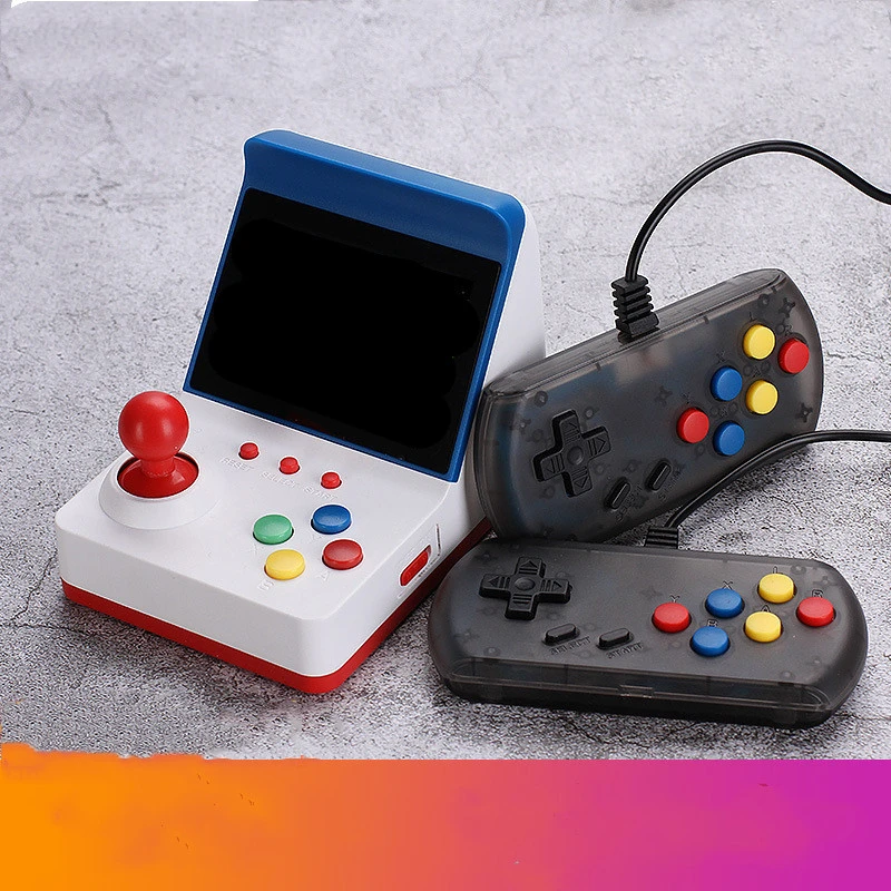 A6 Handheld Game Console Mini Retro FC Red And White Machine