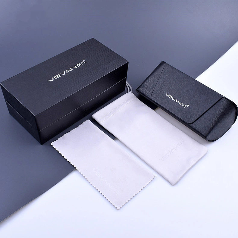 High Grade Glasses Packaging Iron Box Pu Fall Proof