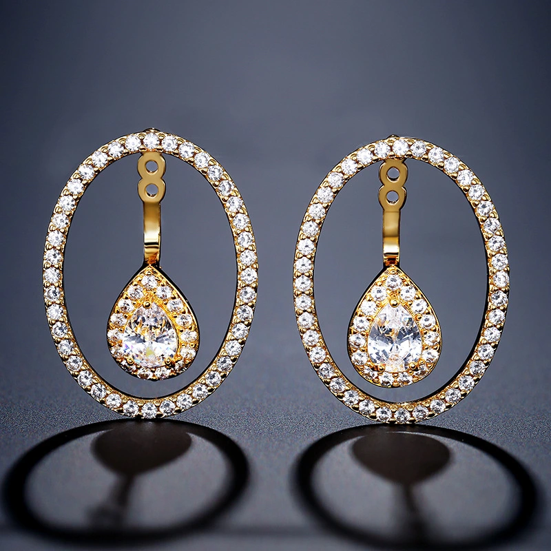 Oval Versatile Stackable Detachable Earrings