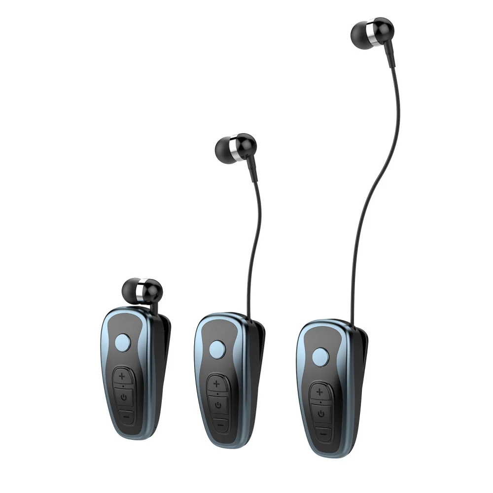 Lavalier Bluetooth Headset Wireless Stereo Sports Driving Business