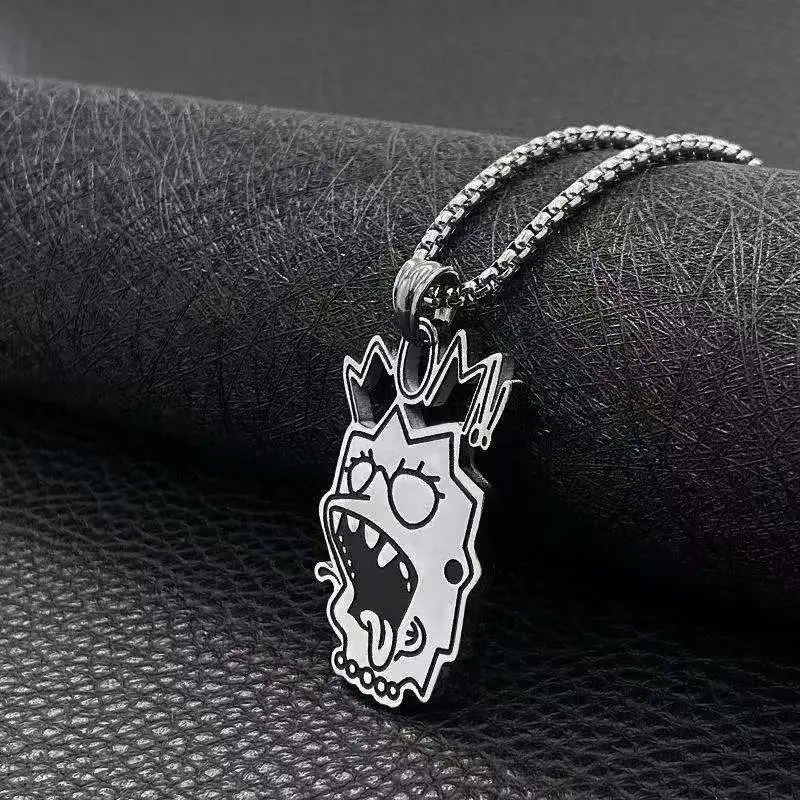 Exaggerated Cartoon Funny Shape Pendant Necklace