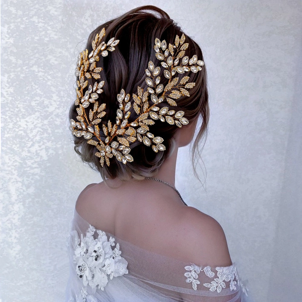 Luxury Rhinestone Bridal Hair Accessories