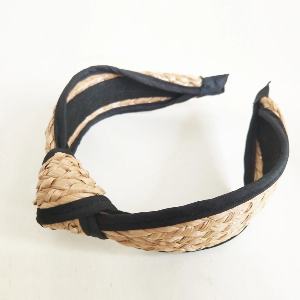 Korean Style Fashion Temperament Straw Braided Headband