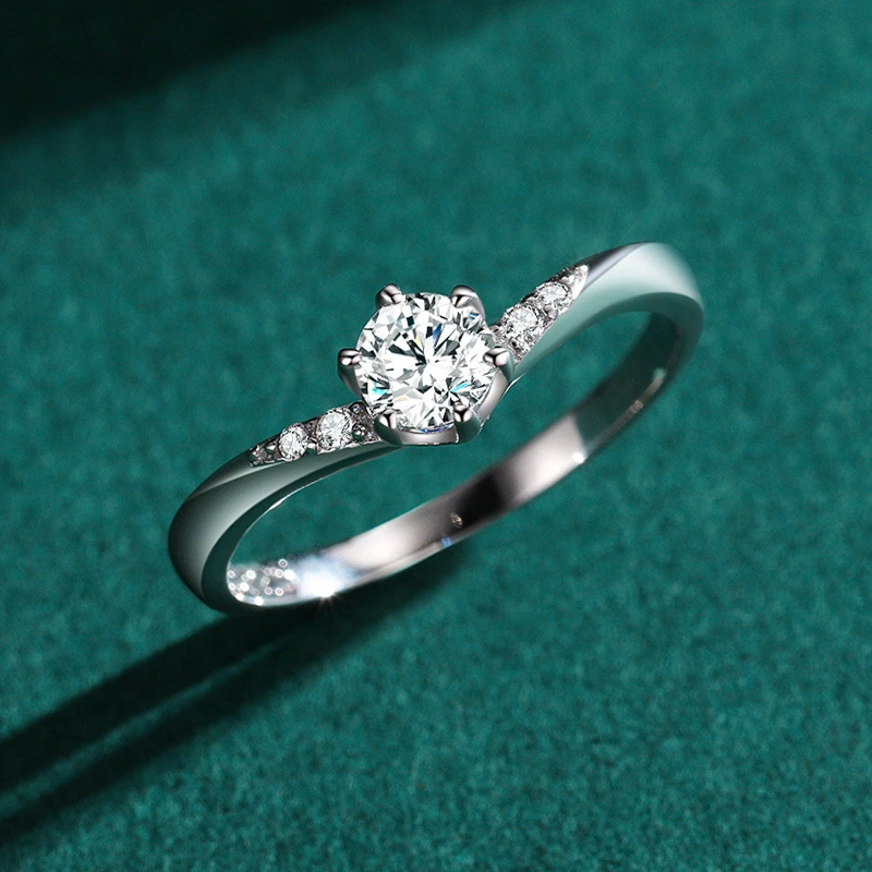 S925 Sterling Silver Premium Diamond Ring