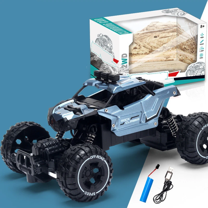 Remote Control Off-road Vehicle 2.4G Light Climbing Car Children's Toys