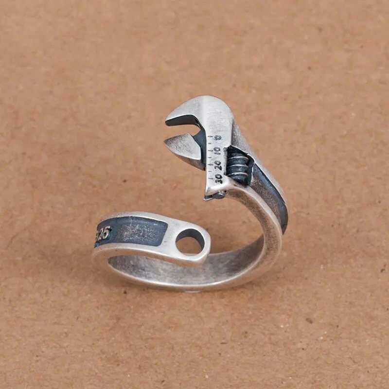 European And American Style Fashion Adjustable Wrench Ring