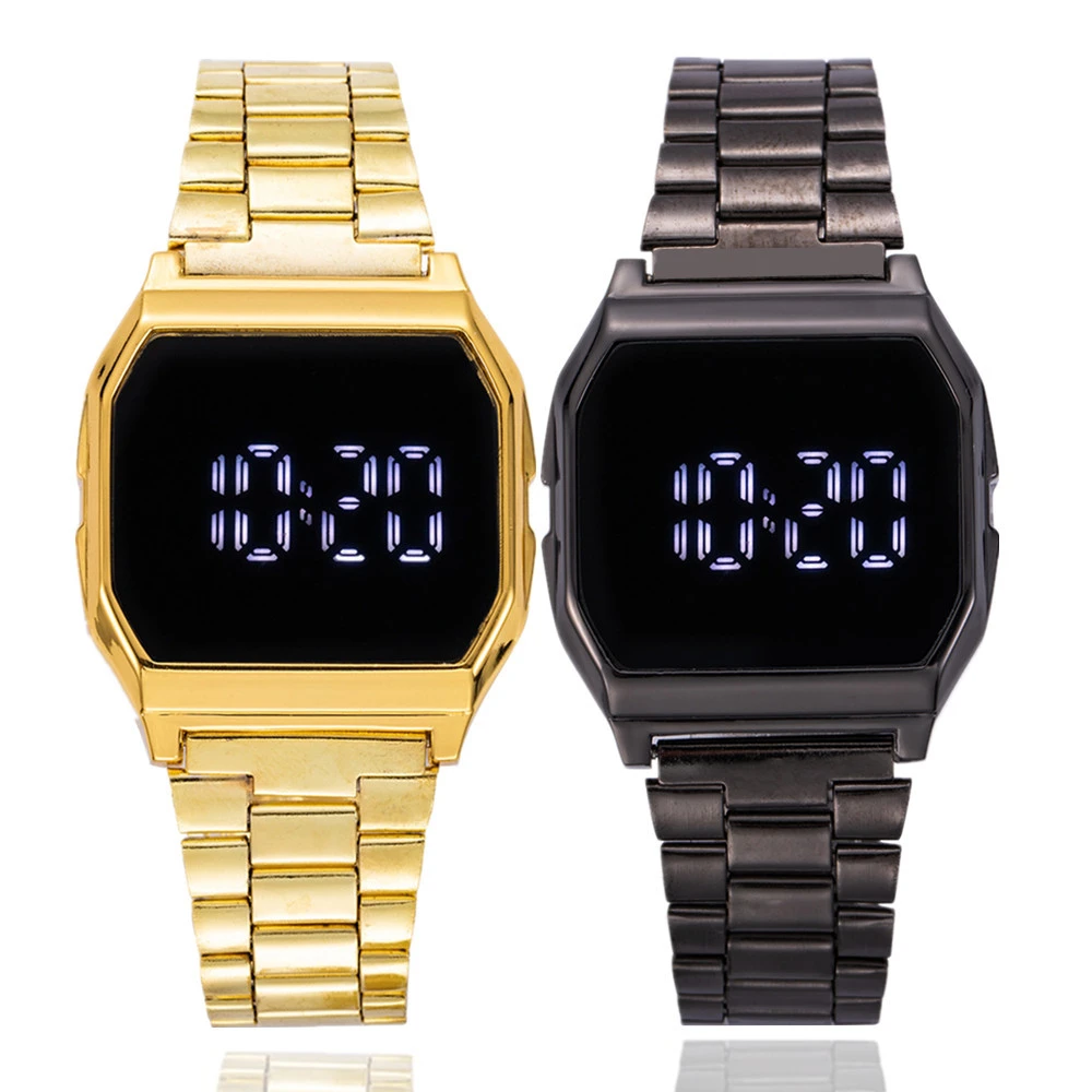 Fashion Unisex Square Men's Ladies Watch