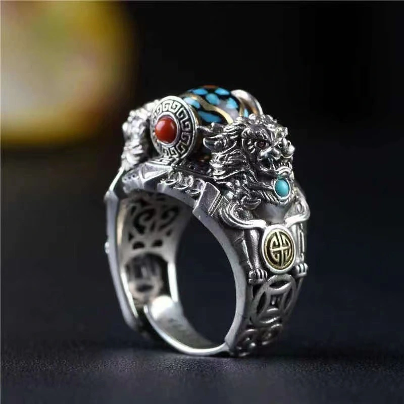 Handmade Ring With Chinese Style And Ethnic Style