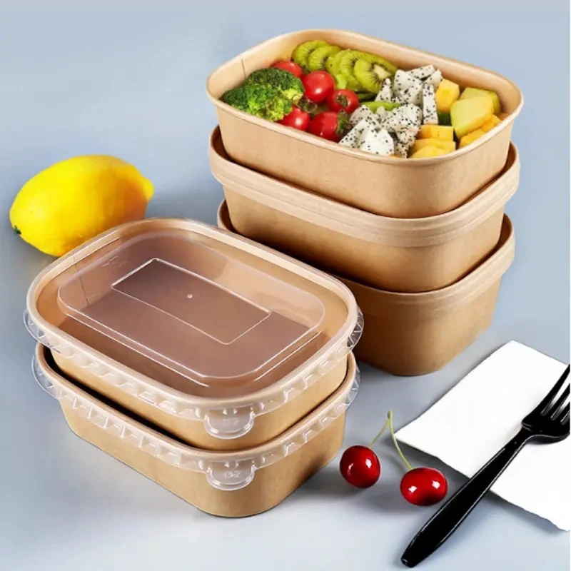 Light Food Salad Fried Rice Takeout Packing Box Disposable Lunch